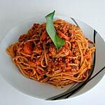 recette spaghetti complet sauce bolognaise