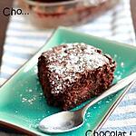 recette Gâteau fondant choco, coco, framboises sans beurre