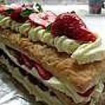 Fraises : recette mille feuilles aux fraises