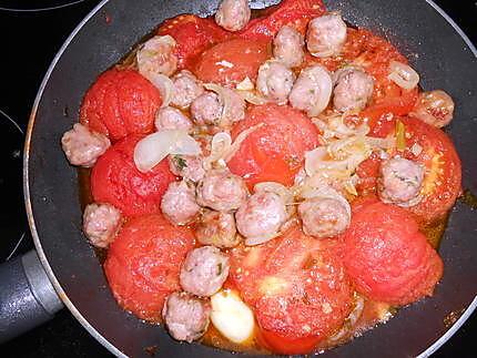 Mini bouletttes tomates fraiches poêlées 430