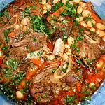 recette Epaule d agneau en sauté aux cocos de paimpol