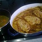 recette Escalopes de volaille aux pommes de terre confites
