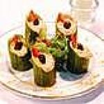 fromage blanc : recette concombres farcis