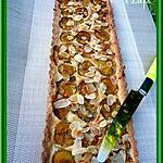 recette Tarte amandine aux prunes