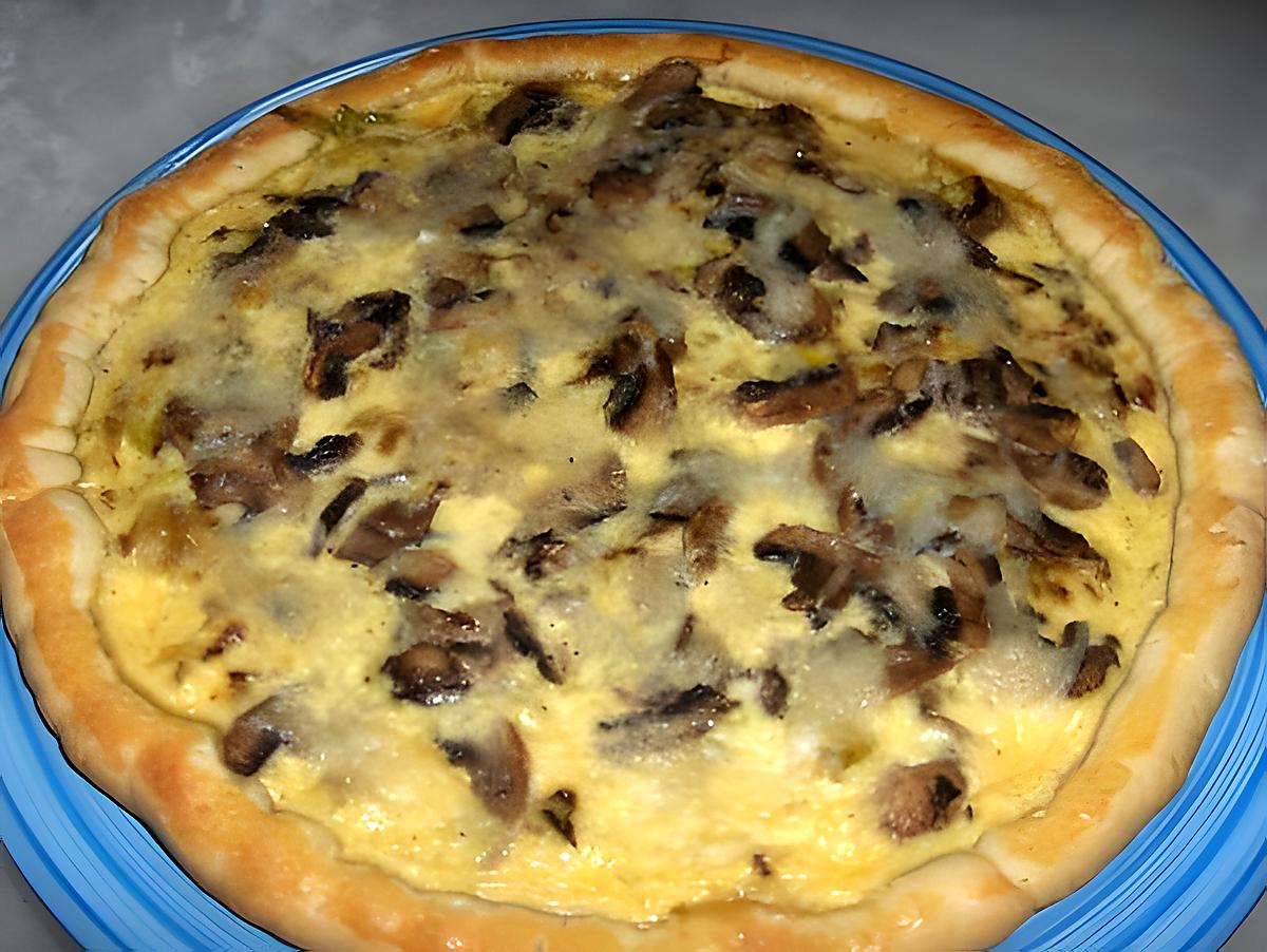 recette Quiche aux poireaux et à la feta
