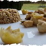 recette Ooo Riz Poussin façon risotto & poulet aux saveurs d'orient ooO