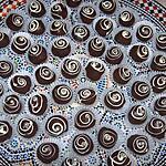 grillées : recette Les escargots aux chocolats
