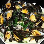 recette Moules à la Normande