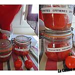 recette Conserves de tomates entières