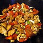 recette Poulet aux noix de cajou
