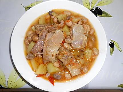 soupe d'agneau, coco frais et pommes de terre 430