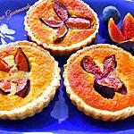 recette Tartelette Amandine aux Figues Fraîches et au Pavot