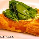 recette Galettes citronnées à la féta et à l’aneth et salade d'épinards à l'aneth