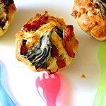 recette Muffin salé artichaut bacon