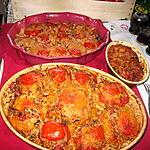 recette tomates farcies a ma façon  et un plat a la façon mamyloula  avec mon grain de sel