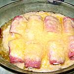 jambon cru : recette oeufs roulés au jambon