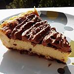 recette flan parisien chocolat blanc- noix de coco et chocolat