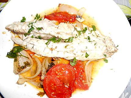 Recette de MULET AU FOUR
