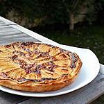 recette Tarte feuilletée aux poires