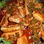 recette Travers de porc sauce aigre douce