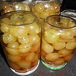 recette CONSERVES DE RAISIN POUR L'HIVER
