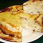 recette gâteau de crêpes sucrées