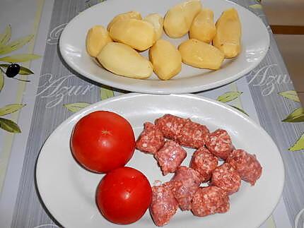 Pommes de terre et saucisses au four 430