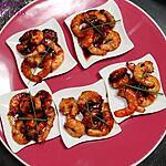 recette SUR LE POUCE ......CREVETTES SAUTEES FACON THAI ......