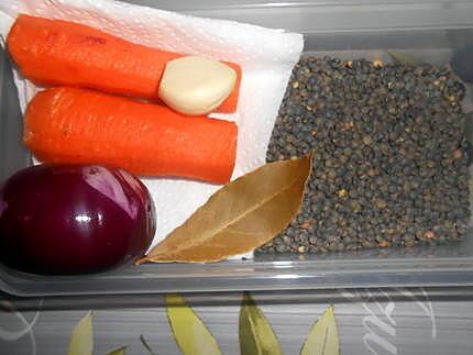Mixte de viandes et lentilles 430