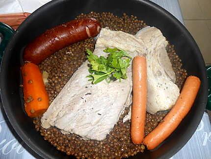 Mixte de viandes et lentilles 430