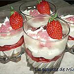 recette Tiramisu aux fraises
