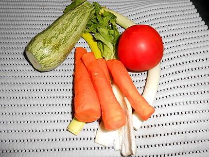 Reste de purée de pois cassés en soupe 430