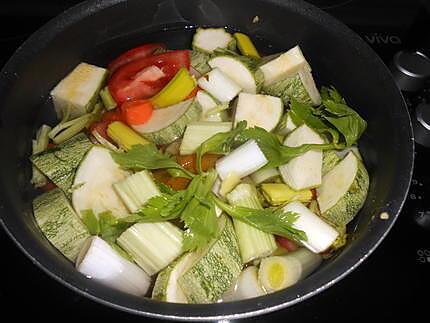 Reste de purée de pois cassés en soupe 430