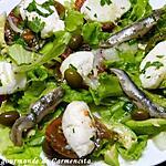 recette Salade de tomates-mozzarella
