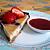 recette Cheesecake à la myrtille, coulis de fraise