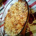 recette gratin de riz et ratatouille doré au four