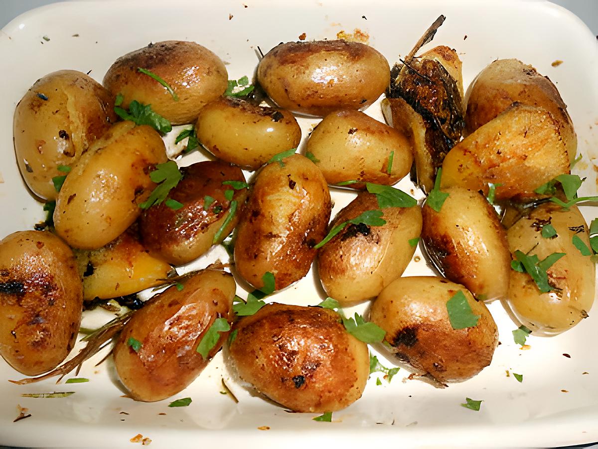 Pommes de terre au four citron et herbes 430