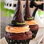 recette ~Cupcakes chapeau de sorcière~