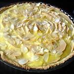 recette tarte aux pommes crème citron