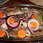 recette Bouffis (harengs salés et fumés) marinés en terrine