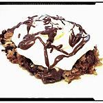 recette florentin revisité abricot-coco et ses pépites chocolat chantilly sauce nutella