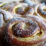 recette Chinois d'Automne ( Crème patissiere/pommes cannelle )