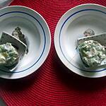 recette amuse    bouche kiwi aux crevettes avec madame loik de la serviette sur la table de signe  déco