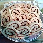 recette Biscuit roulé a la fraise