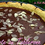recette °° Tarte au toblerone et pâte sablée au robot °°