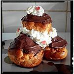 recette choux à la chantilly et nutella