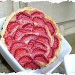 Fraises : recette Ooo Tartelette aux fraises & à la compotée de rhubarbe ooO