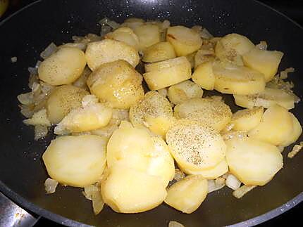 Tourte andouillette pommes de terre et champignons 430