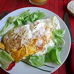 recette Chausson d'oeuf sur le plat facon Italmo