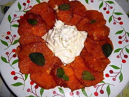 Oranges caramel menthe 430